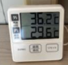 塗装済みサーモ画像